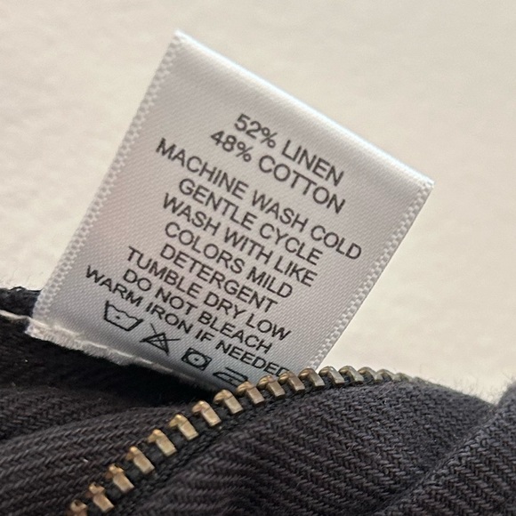 Able Jorja Soft Twill Dungaree Overalls Jumpsuit XL relaxed washed black - Picture 10 of 10